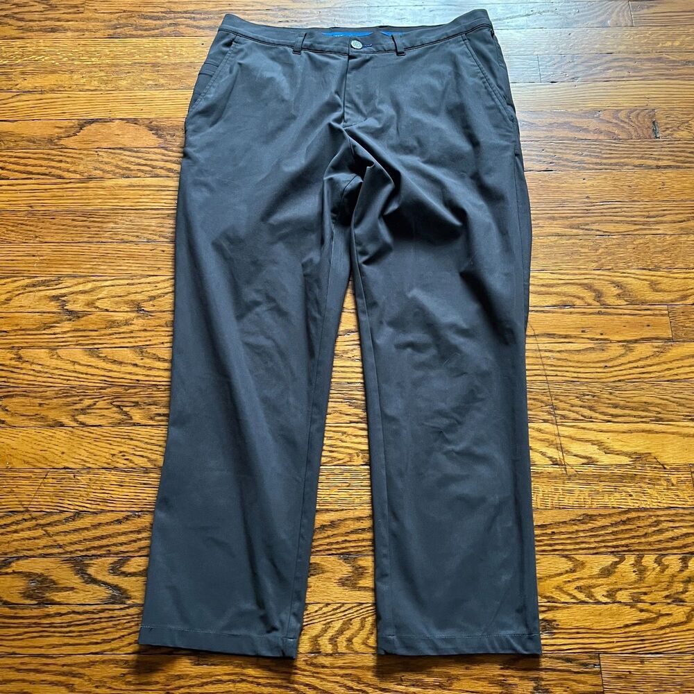Twillory Men's 32x32 (measure 33x26) Fabric Tailored Fit Chino Pants Golf Grey